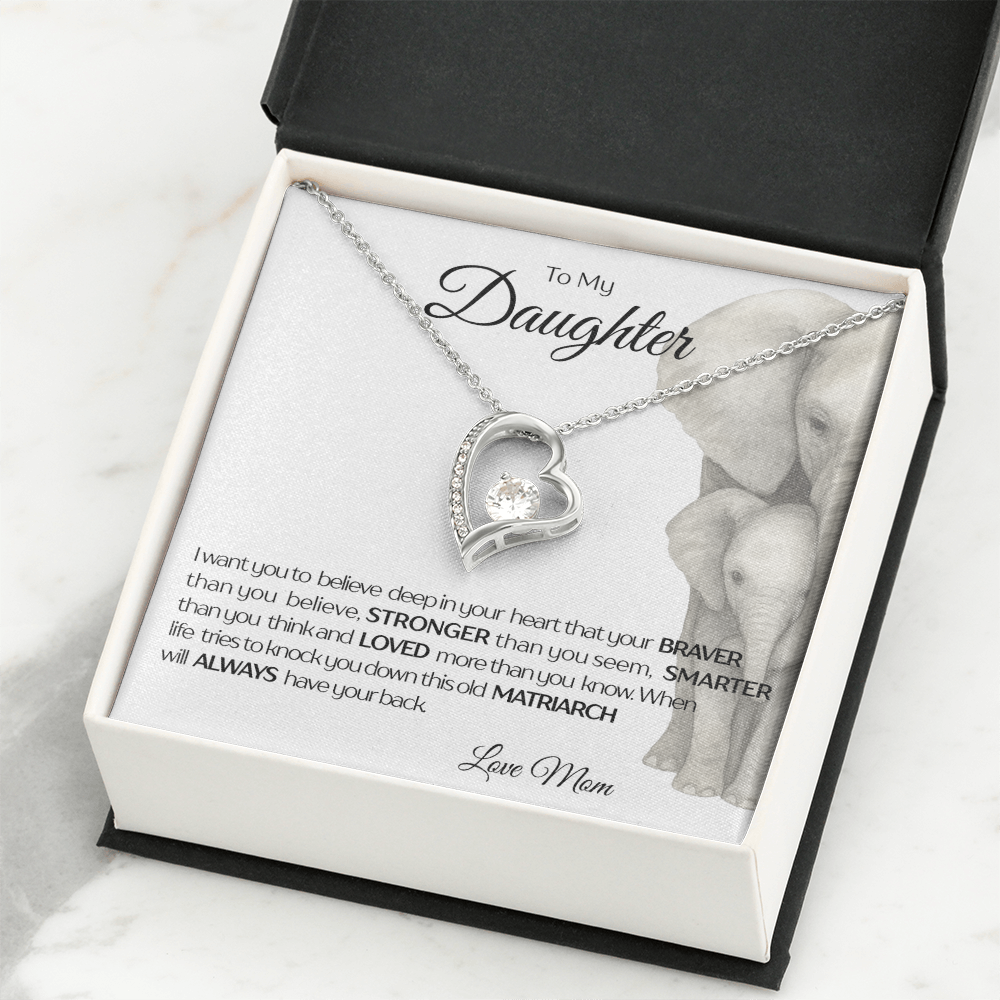 Believe In You- Daughter Love Pendant