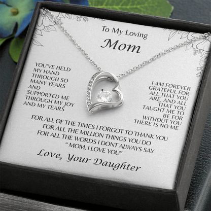 To My Loving Mom Daughter