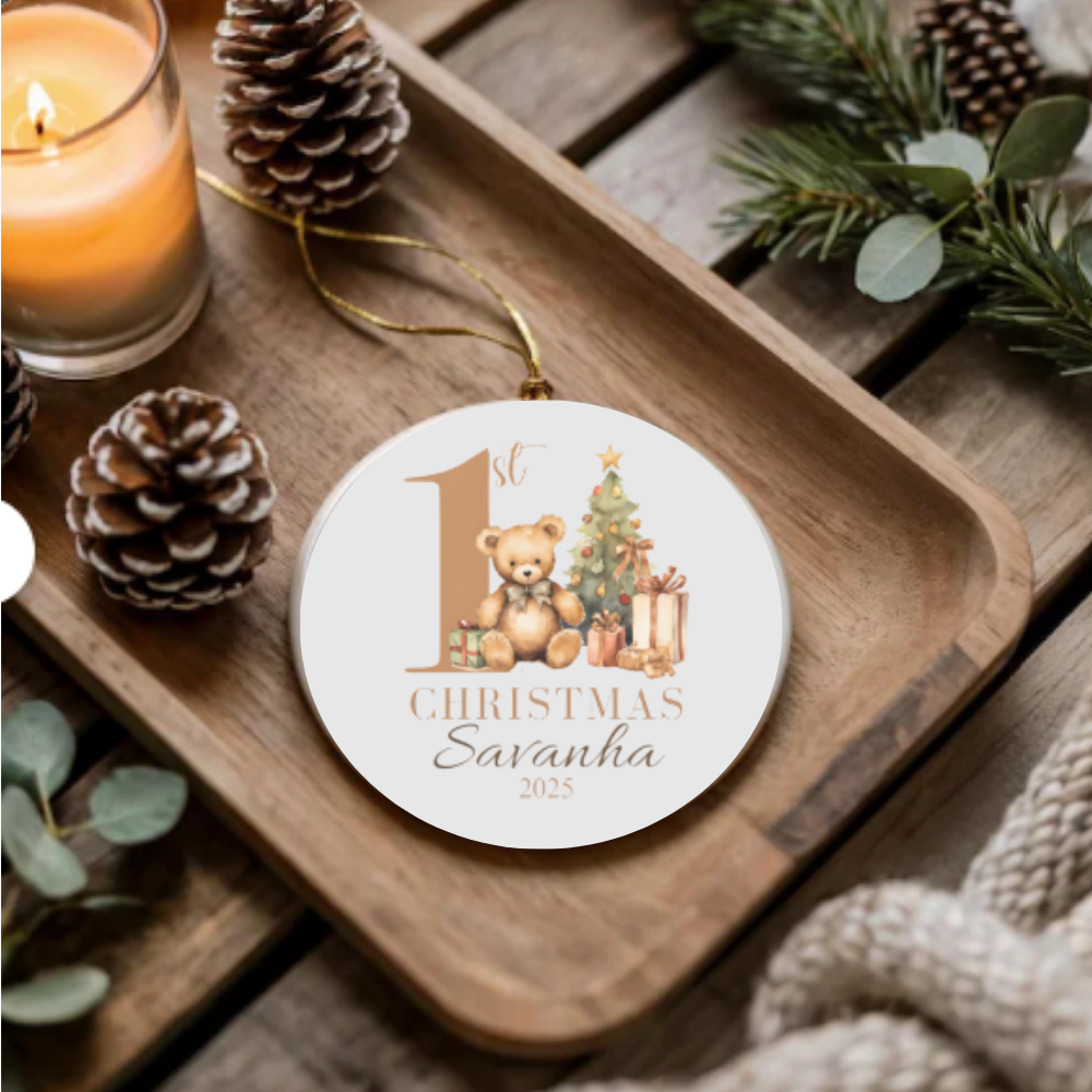First Christmas Keepsake Ornament