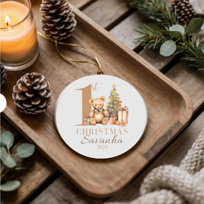 First Christmas Keepsake Ornament