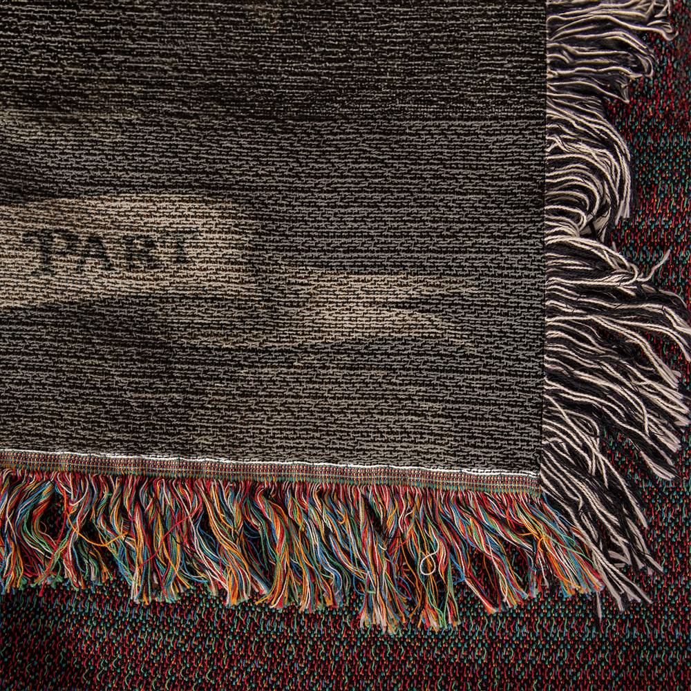 Til' Deaths Do Us Part Personalized Woven Blanket