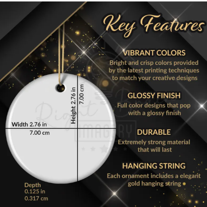 Personalized New Home Christmas Ornament