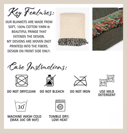 Were A Team Woven Keepsake Blanket